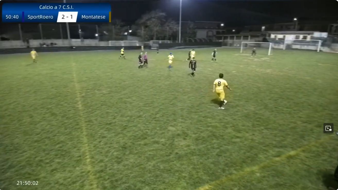 SportRoero vs Montatese 2 a 1 - calcio a 7